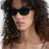 Narrow Rectangle Sunglasses