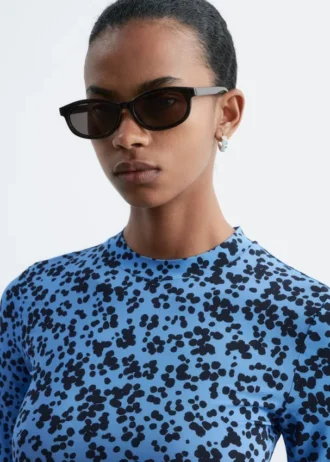 Narrow Rectangle Sunglasses
