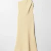 One-Shoulder Midi Dress