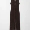 Open-Knit Maxi Dress