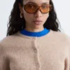 Oval Acetate Sunglasses