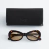 Oval Cat-Eye Sunglasses