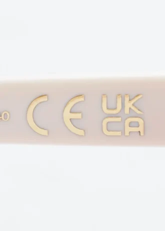 Oval Cat-Eye Sunglasses