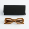 Oval Cat-Eye Sunglasses