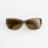 Oval-Frame Sunglasses