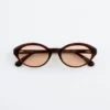 Oval-Frame Sunglasses