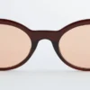 Oval-Frame Sunglasses