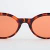 Oval-Frame Sunglasses