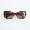 Oval-Frame Sunglasses