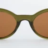 Oval-Frame Sunglasses