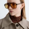 Oversized Aviator Sunglasses