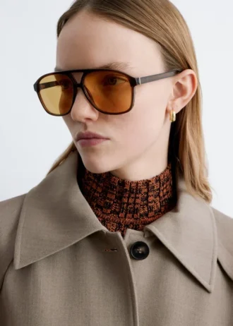 Oversized Aviator Sunglasses
