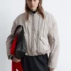 Oversized Bomber Jacket