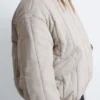 Oversized Bomber Jacket