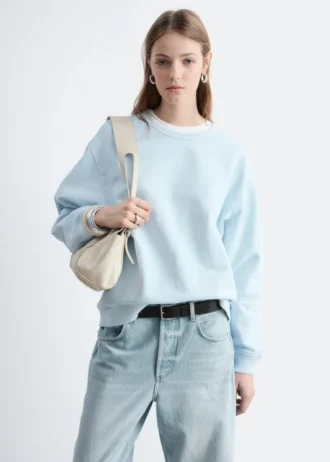 Oversized Cotton-Jersey Sweatshirt