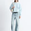 Oversized Cotton-Jersey Sweatshirt
