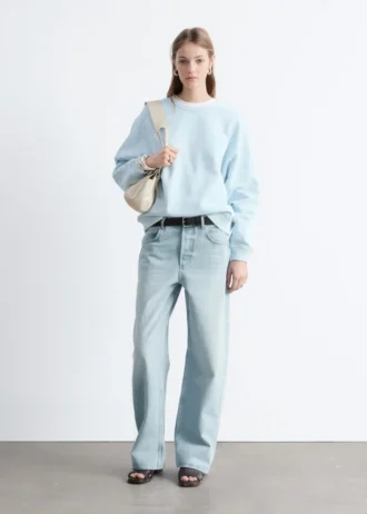 Oversized Cotton-Jersey Sweatshirt