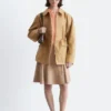Oversized Drawstring Utility Jacket