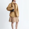 Oversized Drawstring Utility Jacket
