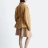 Oversized Drawstring Utility Jacket