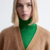 Oversized Mohair-Blend Cardigan