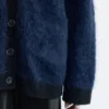 Oversized Mohair-Blend Cardigan