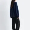 Oversized Mohair-Blend Cardigan