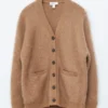 Oversized Mohair-Blend Cardigan