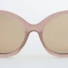 Oversized Oval Frame Sunglasses