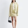 Oversized Polo-Knit Cardigan
