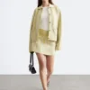 Oversized Polo-Knit Cardigan