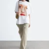 Oversized Print T-Shirt
