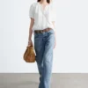 Oversized Puff-Sleeve Blouse