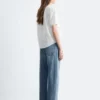 Oversized Puff-Sleeve Blouse