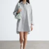 Oversized Shirt Mini Dress