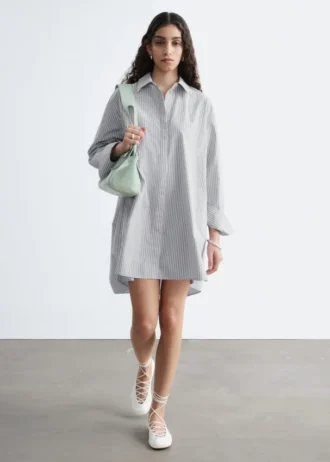 Oversized Shirt Mini Dress