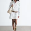Oversized Shirt Mini Dress