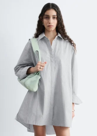 Oversized Shirt Mini Dress