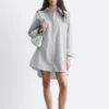 Oversized Shirt Mini Dress