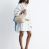Oversized Shirt Mini Dress