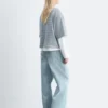 Oversized Striped Cotton T-Shirt