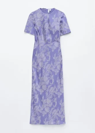 Paisley Viscose Maxi Dress
