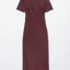 Paisley Viscose Maxi Dress