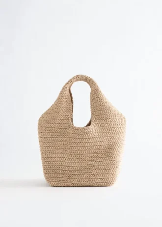 Paper Straw Mini Tote