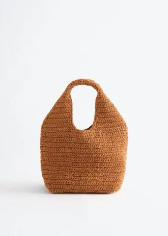 Paper Straw Mini Tote