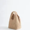 Paper Straw Mini Tote