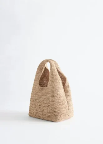 Paper Straw Mini Tote