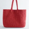 Paper Straw Tote Bag