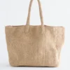 Paper Straw Tote Bag