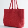 Paper Straw Tote Bag